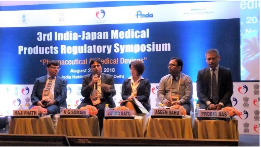 インド・日本シンポジウムでパネラーを務める