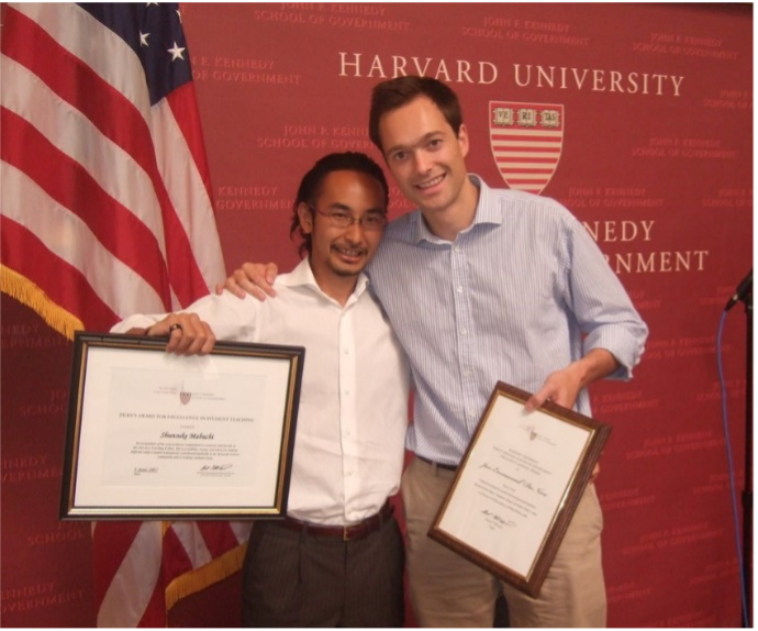 ハーバード・ケネディスクールで学長賞を受賞