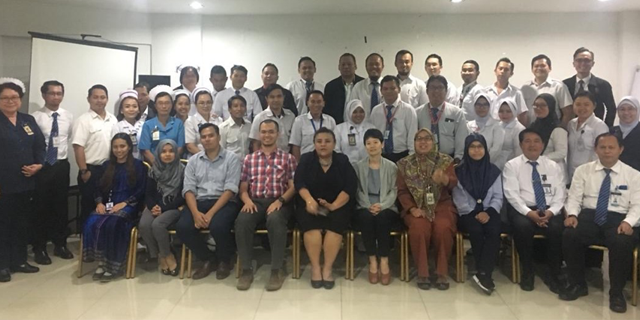 マレーシアのサラワク州におけるフィラリア症制圧トレーニング　2019年2月