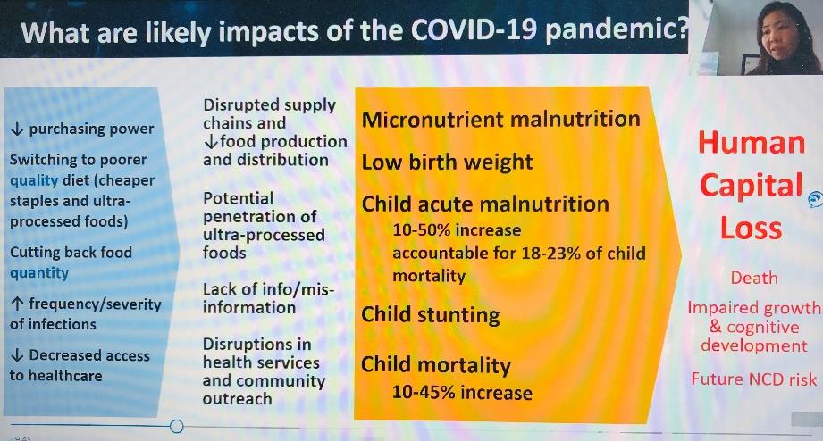 世銀COVID19と栄養に関するオンラインセミナー開催