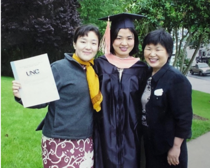 2003年大学院の卒業式